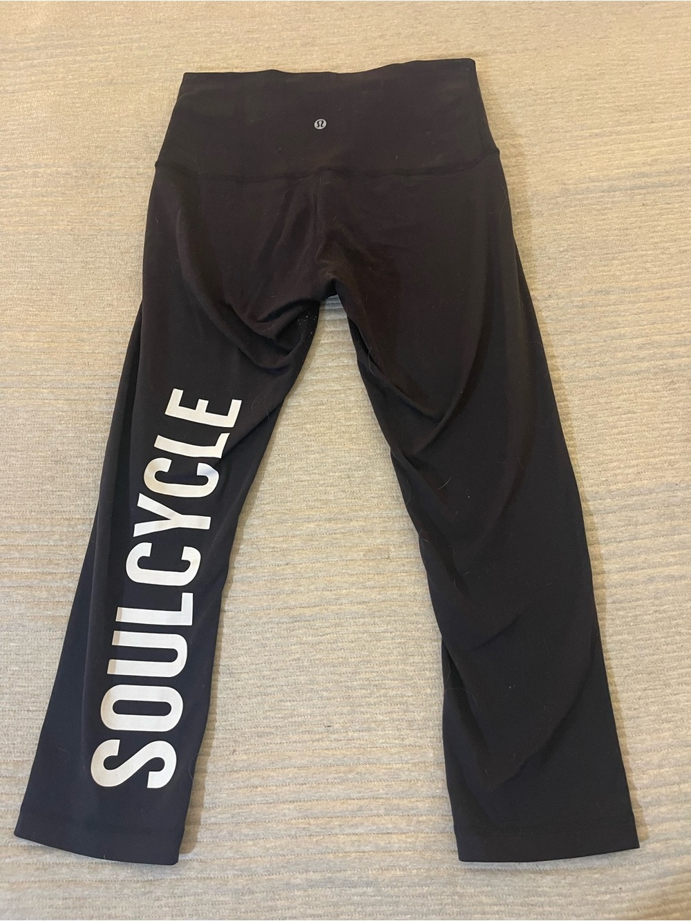 Soulcycle X Lululemon Crop W/soul Circle Leggings Womens Size 8